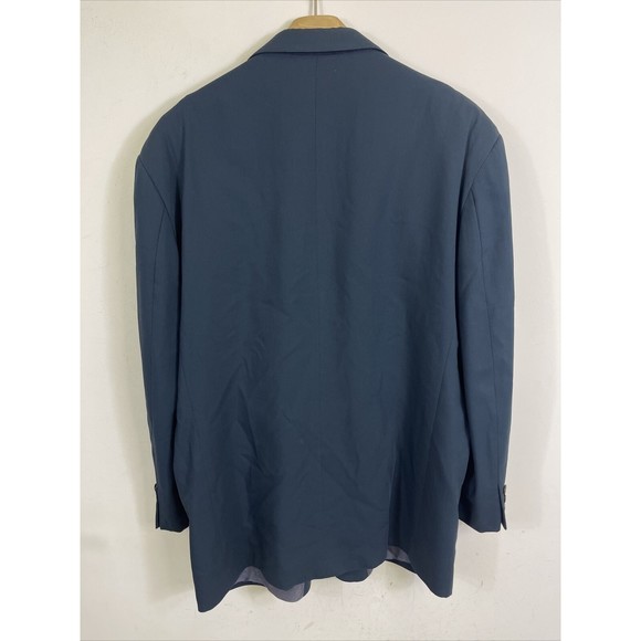 Missoni Men’s Blazer Size 48R Italian Made Two Button Blue Wool Jacket - Picture 6 of 10